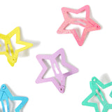 Accessorize London Girl's 5 X Star Clic Clacs