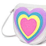 Accessorize London Girl's Heart Sling Bag
