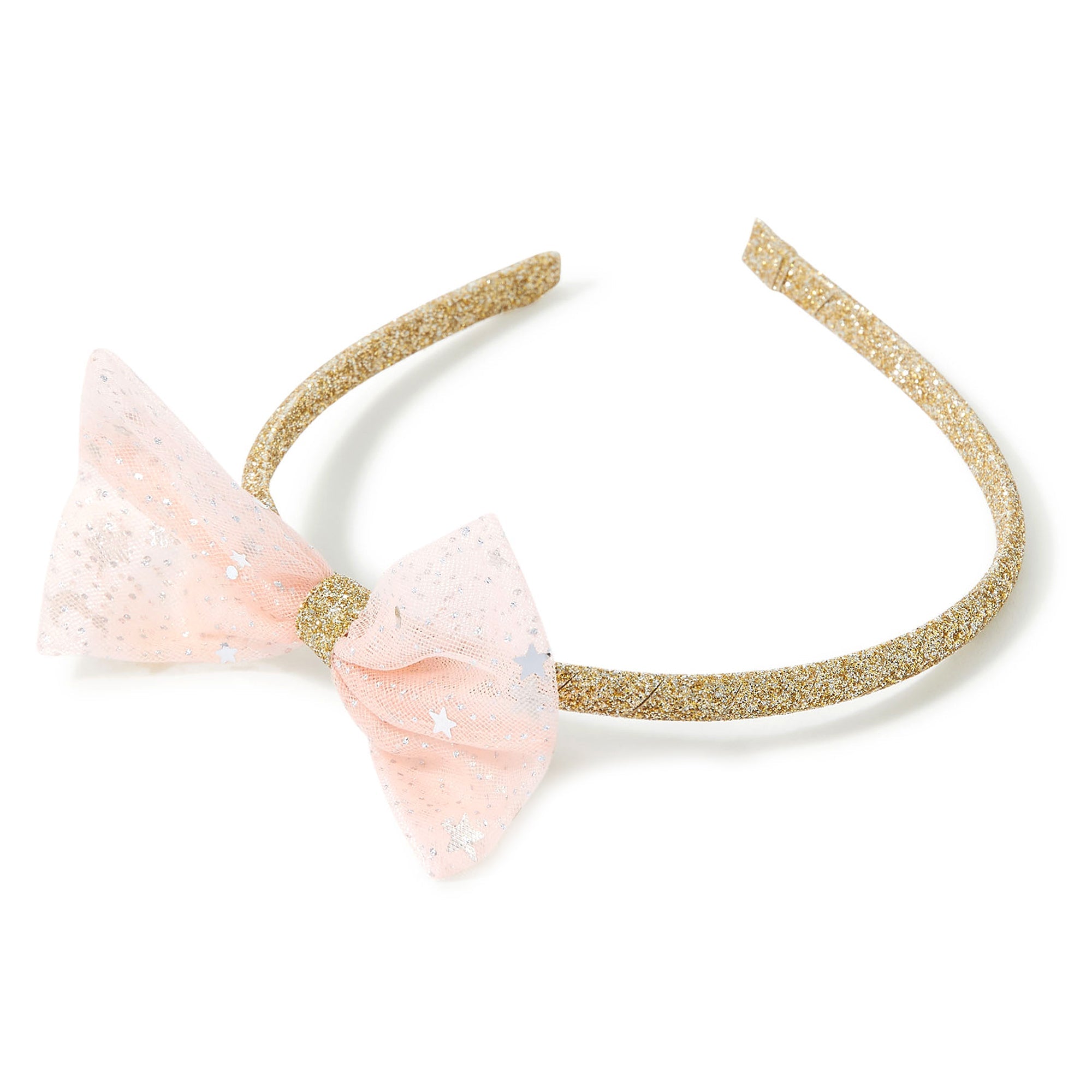 Accessorize London Girl's Sparkle Bow Alice Band