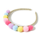 Accessorize London Girl's Pom Alice Band