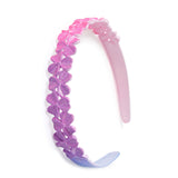 Accessorize London Girl's Flower Ombre Alice Band