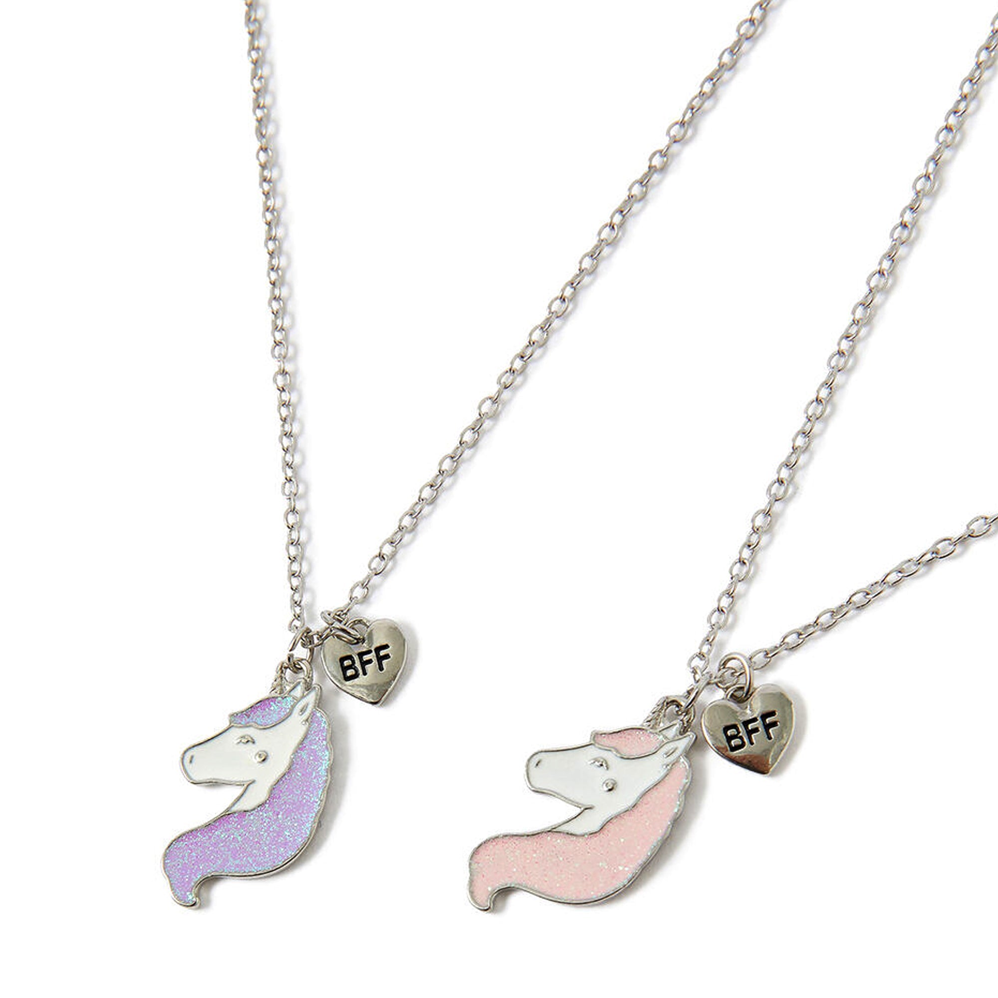 Accessorize London Girl's Unicorn Bff Necklaces