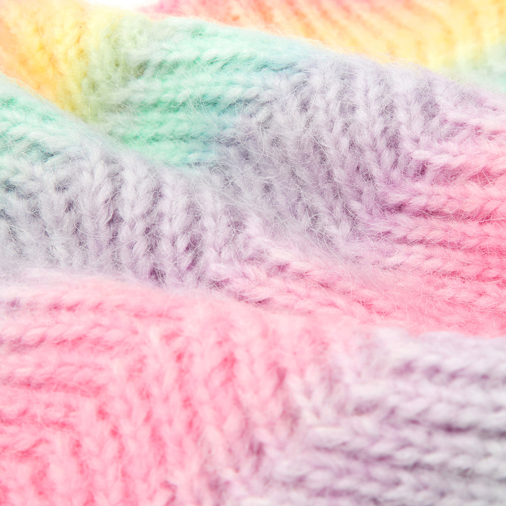 Accessorize London Girl's Rainbow Spacedye Snood Scarf