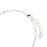 Accessorize London Women's Silver Sparkle Moon Chain Anklet