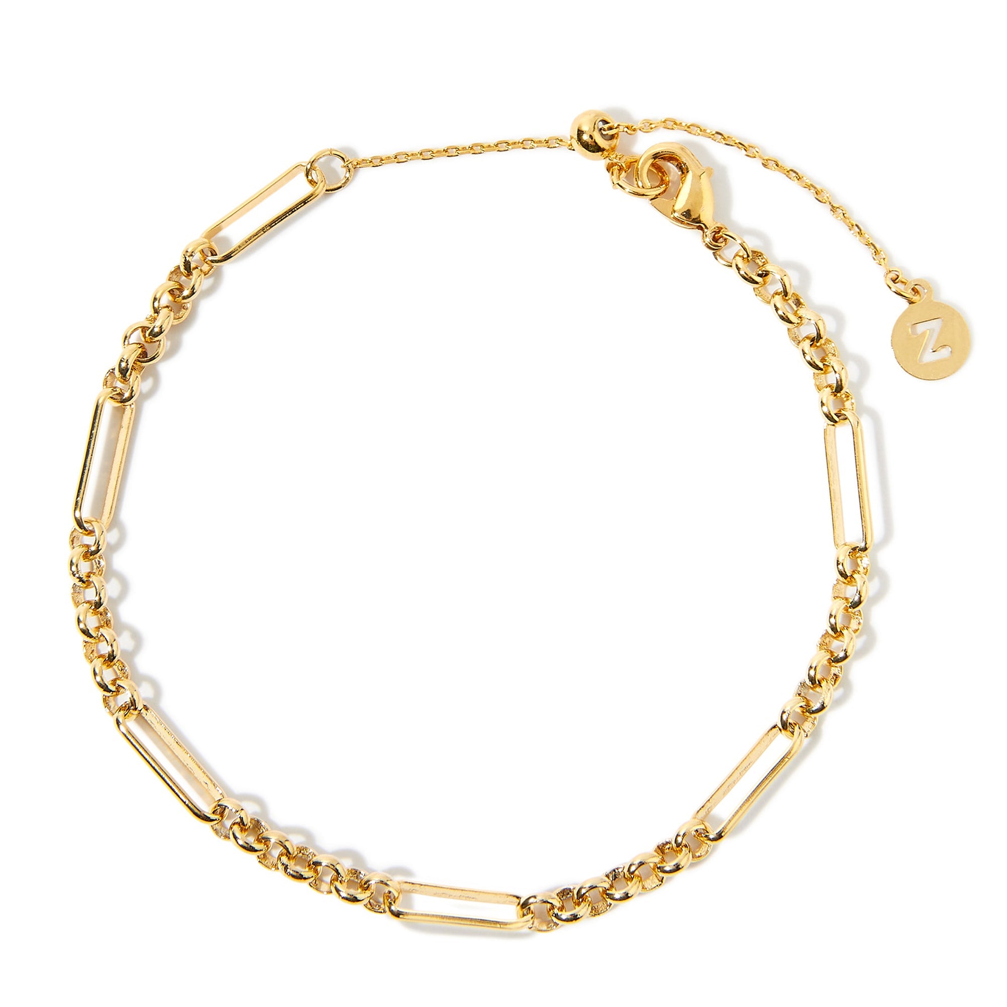 Gold Chain with Bracelet King Combo Stylish link Bracelet for Men  Boys  Women Girls