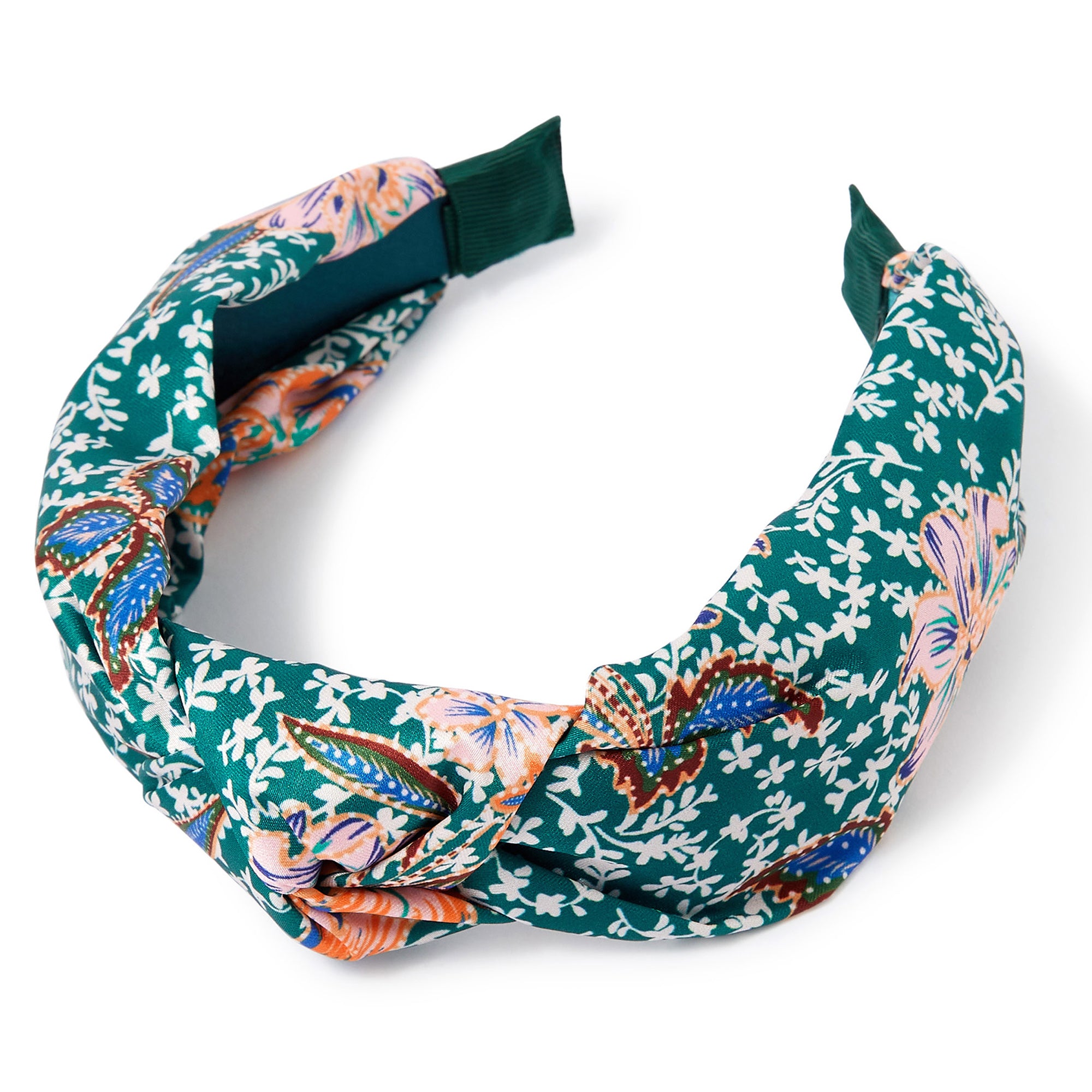 Accessorize London Women'S Blue Paisley Knot Alice Hair Band