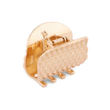 Accessorize London Women's Quilted Gold Hair Claw Clip