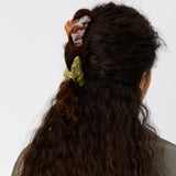Accessorize London Women's 2 Pack Marble Hair Claw Clip