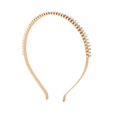 Accessorize London Women's Gold Mixed Diamante Alice Band