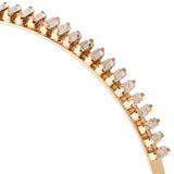 Accessorize London Women's Gold Mixed Diamante Alice Band