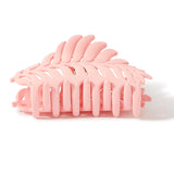Accessorize London Women's Pink Feather Claw Clip