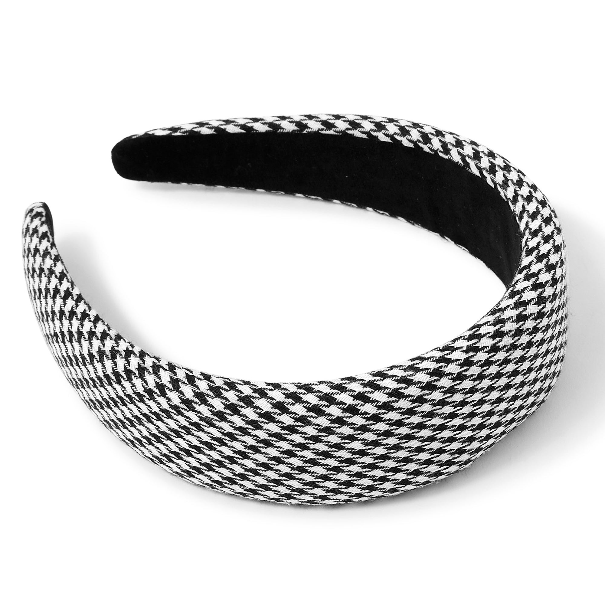 Accessorize London Women'S White Dogtooth Rounded Alice Hair Band