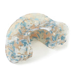 Accessorize London Women's Blue Resin Arch Hair Claw Clip