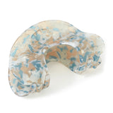 Accessorize London Women's Blue Resin Arch Hair Claw Clip