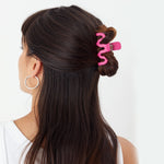 Accessorize London Women's Multi 2 Pack Medium Wiggly Hair Claw Clip