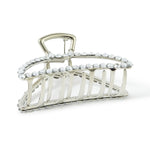 Accessorize London Women's Silver Diamante Claw Hair Clip