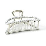 Accessorize London Women's Silver Diamante Claw Hair Clip
