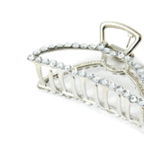 Accessorize London Women's Silver Diamante Claw Hair Clip