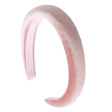 Accessorize London Women's Pink Velvet Headband
