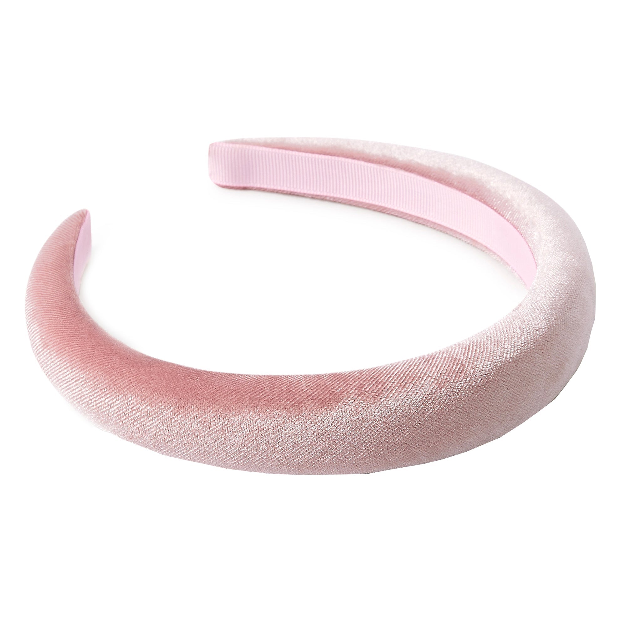 Accessorize London Women's Pink Velvet Headband