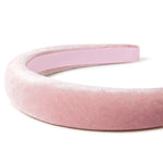 Accessorize London Women's Pink Velvet Headband