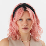 Accessorize London Women's Black Crinkle Knot Alice Hair Band