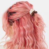 Accessorize London Women's Multi set of 5 Pink Animal Hair Scrunchie