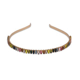 Accessorize London Women's Rainbow Baguette Gem Alice Hair Band