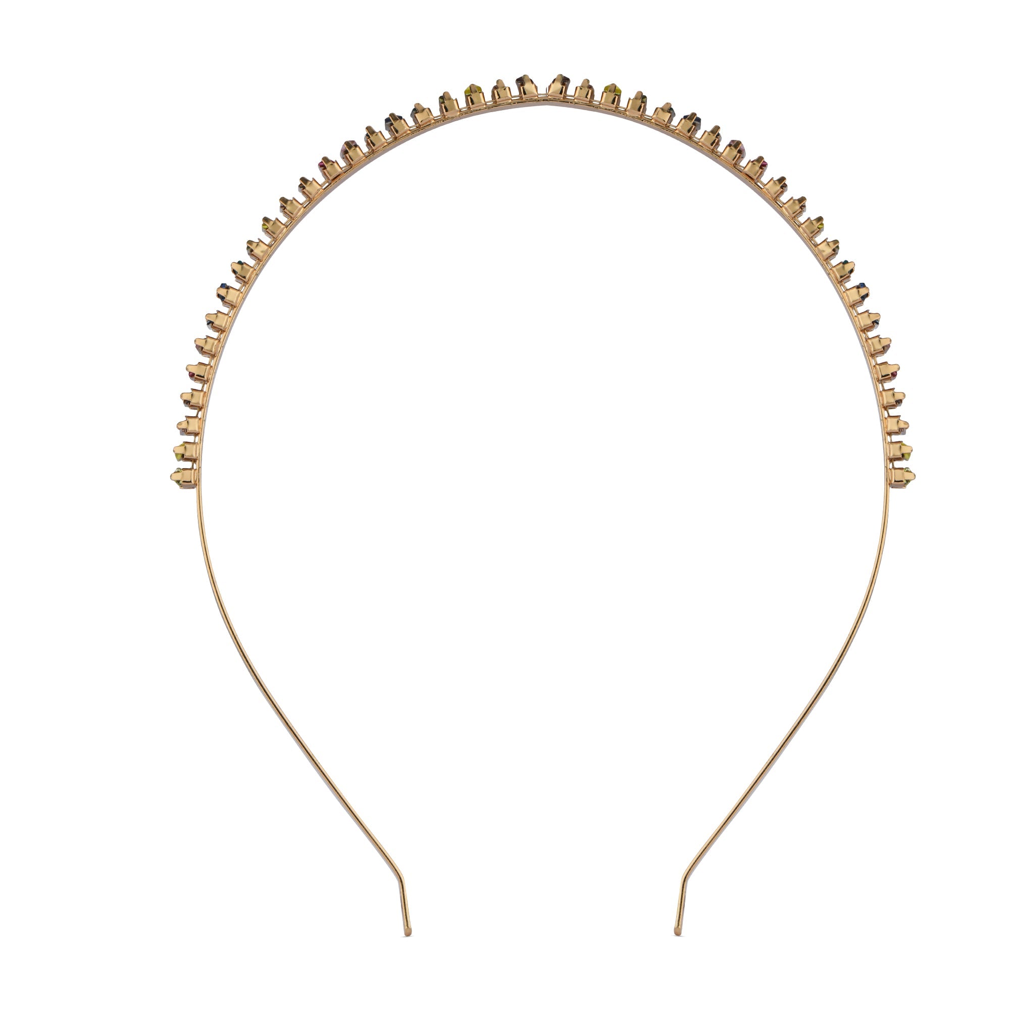 Accessorize London Women's Rainbow Baguette Gem Alice Hair Band