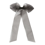 Accessorize London Women's Organza Bow Hair Clip-Black