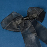 Accessorize London Women's Organza Bow Hair Clip-Black