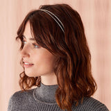 Accessorize London Women's Carmen Crossover Diamantie Headband