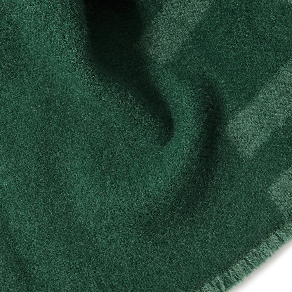 Accessorize London Women's Green Firenze Geo Supersoft Blanket
