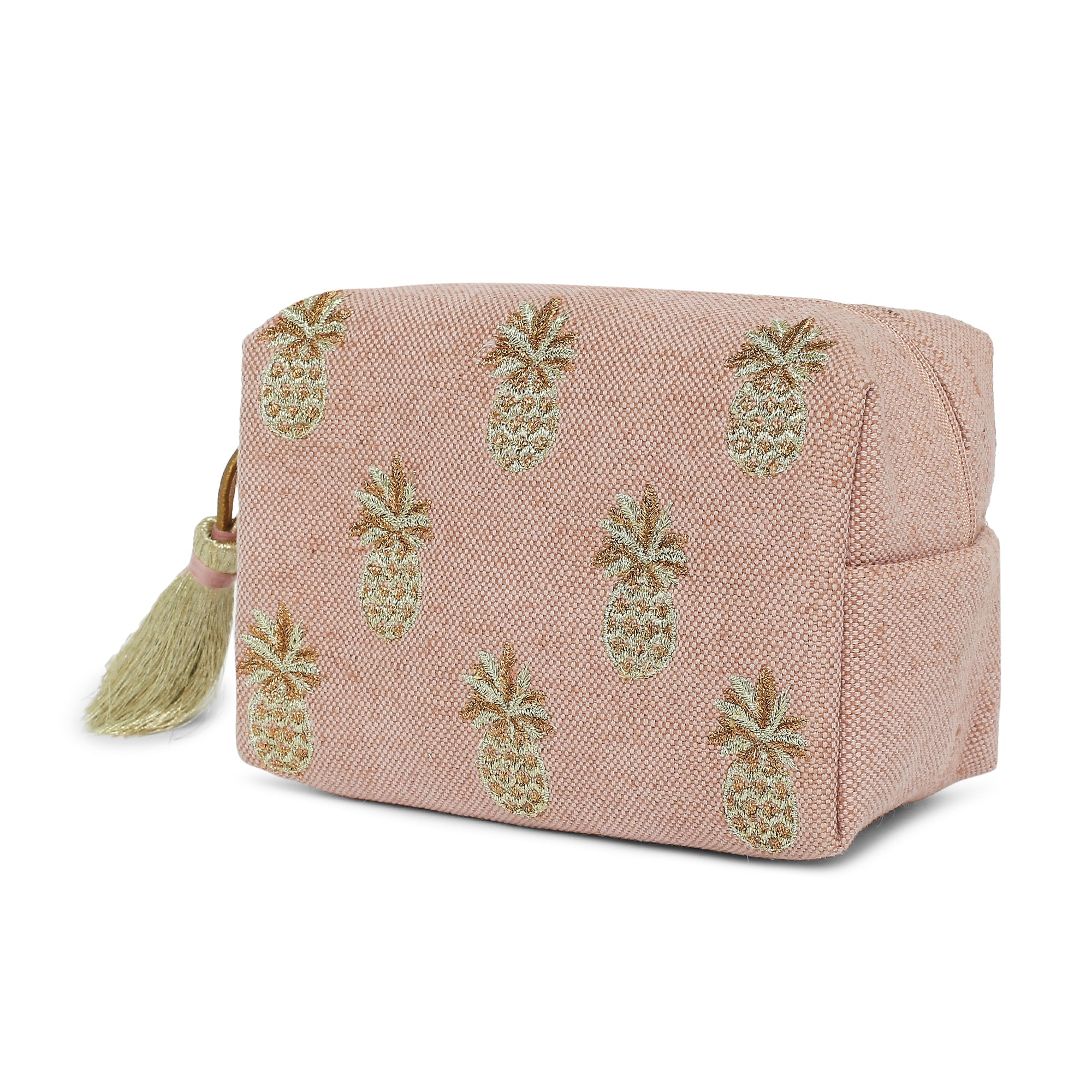 Accessorize London Pouch : Buy Accessorize London Women's Faux Leather  Natural Polly Pineapple Makeup Bag / Natural Online