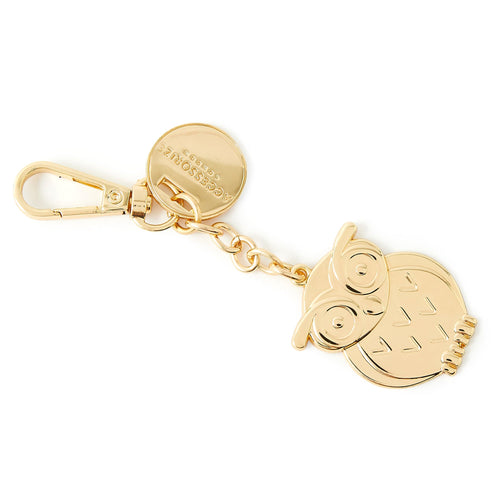 Accessorize London Women's Owl Metal Keyring