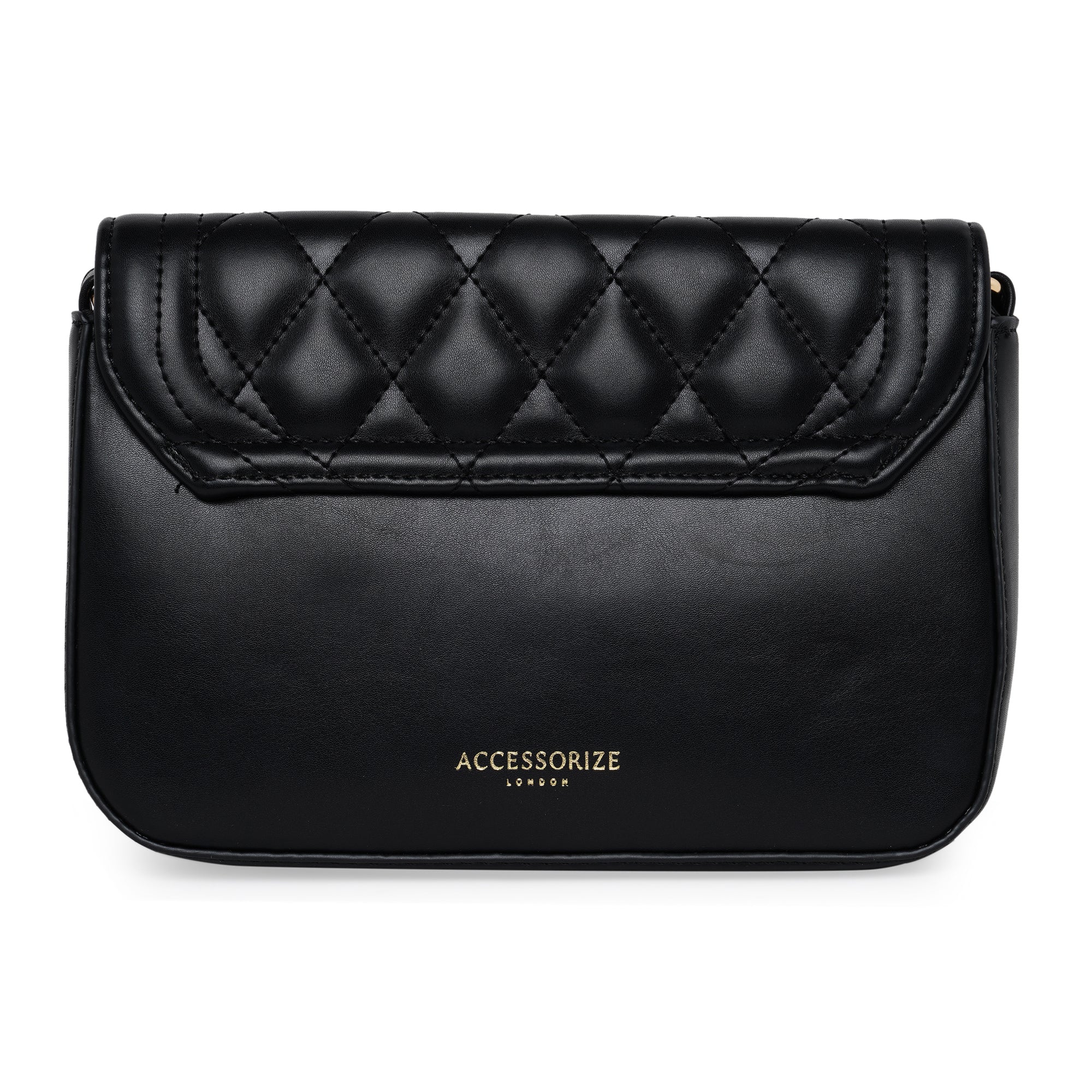 Black Quilted Chain Shoulder Bag – Jolie Vaughan Mature Women's Online  Clothing Boutique