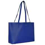Accessorize London Women's Faux Leather Blue Leo Tote Bag