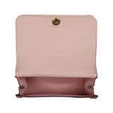Accessorize London Women's Faux Leather Pink Suedette Chain Sling Bag