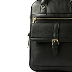 Accessorize London Women's Faux Leather Black Harrie Backpack