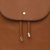 Accessorize London Women'S Faux Leather Tan Khloe Backpack