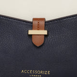 Accessorize London Women's Faux Leather Multi Color Shelby Sling Bag