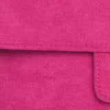 Accessorize London Women'S Pink New Suedette Lock Party Clutch
