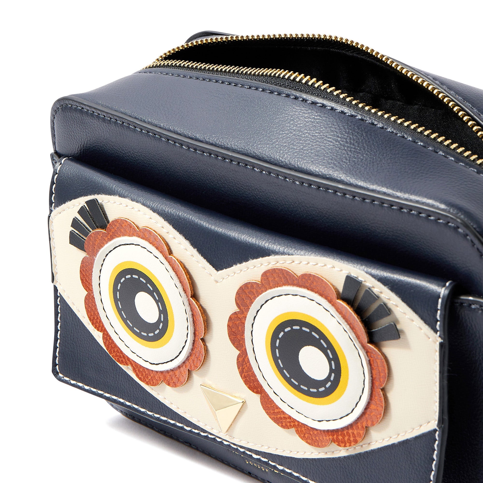 Luxury Designer Owl Bags For Women 2023 Trend Shoulder Bag High Quality  Leather Beaded Purses and Handbag Black White Female Bag - Walmart.com