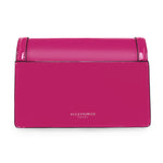 Accessorize London Women's Amelia Patent Pink Sling Bag