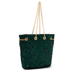 Accessorize London Women's Multi Harlequin Sequin Duffle Bag