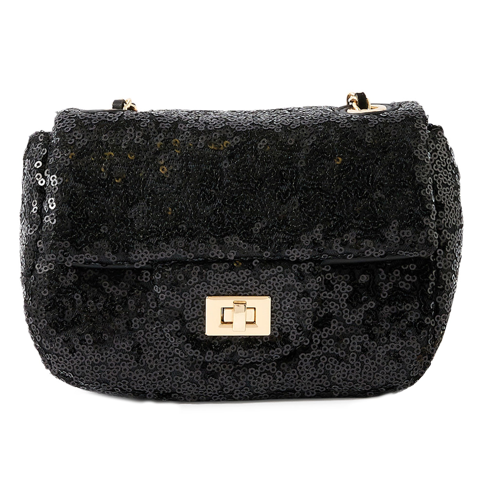 Women's Purse Black Sequined Brand New 3 different Carrying handles -  clothing & accessories - by owner - apparel sale...