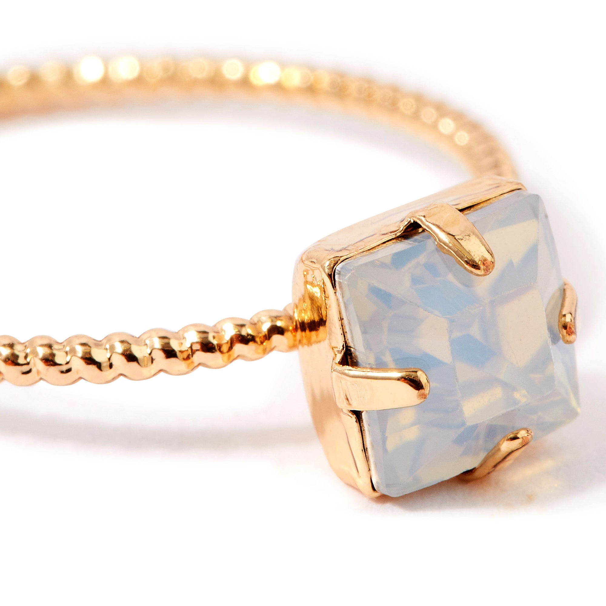 Accessorize London Women'S Opal Stone Ring- Medium