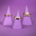Amber Pack of 5 Ring Pack-Large
