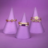Amber Pack of 5 Ring Pack-Large
