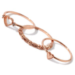 Real Gold Plated 3 Pack Stacking Rings For Women By Accessorize London Extra Small